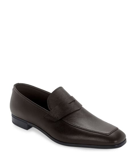 prada saffiano leather loafers|saffiano leather loafers on sale.